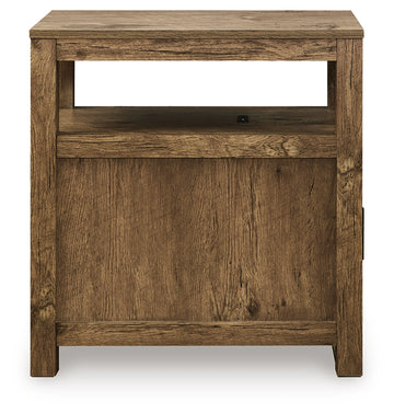 Fendenmore Brown Chair Side End Table - Ornate Home