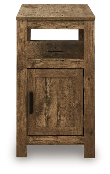 Fendenmore Brown Chair Side End Table - Ornate Home
