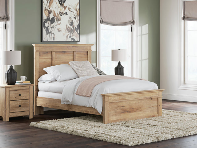 Fenderport Tan Full Panel Bed (Online Special Price) - Ornate Home