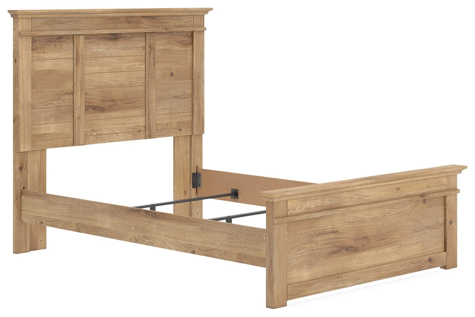 Fenderport Tan Full Panel Bed (Online Special Price) - Ornate Home