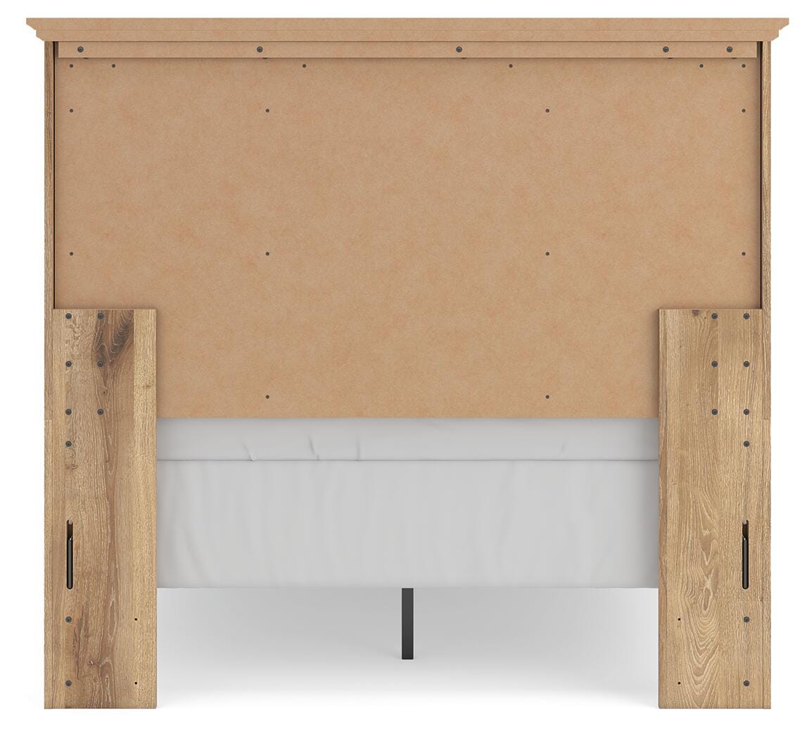 Fenderport Tan Full Panel Bed (Online Special Price) - Ornate Home