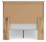 Fenderport Tan Full Panel Storage Bed with Storage Footboard (Online Special Price) - Ornate Home