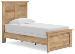 Fenderport Tan Twin Panel Bed - Ornate Home