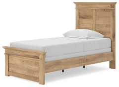 Fenderport Tan Twin Panel Bed - Ornate Home