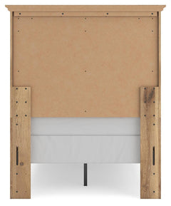 Fenderport Tan Twin Panel Bed - Ornate Home