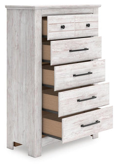 Fenderport Whitewash Chest of Drawers - Ornate Home
