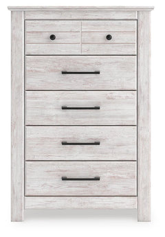 Fenderport Whitewash Chest of Drawers - Ornate Home