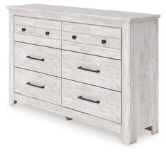 Fenderport Whitewash Dresser - Ornate Home