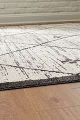 Fenriston Cream/Black Medium Rug (Online Special Price) - Ornate Home