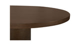 Fenwick Dark Brown Oval Dining Table - Ornate Home
