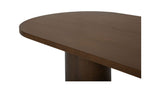 Fenwick Dark Brown Oval Dining Table - Ornate Home