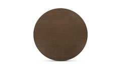 Fenwick Dark Brown Round Dining Table - Ornate Home