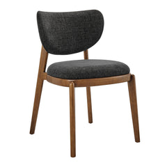 Fenwick Ebony Fabric Dining Chairs (Set of 2) - Ornate Home