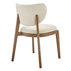 Fenwick Ecru Fabric Dining Chairs (Set of 2) - Ornate Home
