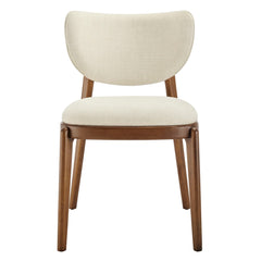 Fenwick Ecru Fabric Dining Chairs (Set of 2) - Ornate Home