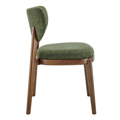 Fenwick Foliage Fabric Dining Chairs (Set of 2) - Ornate Home