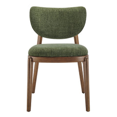 Fenwick Foliage Fabric Dining Chairs (Set of 2) - Ornate Home