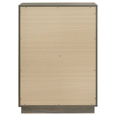 Fenwick Grey Oak/Almond Chest - Ornate Home