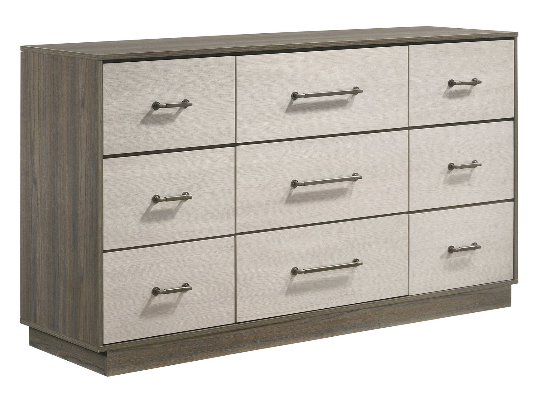 Fenwick Grey Oak/Almond Dresser - Ornate Home