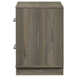 Fenwick Grey Oak/Almond Nightstand - Ornate Home