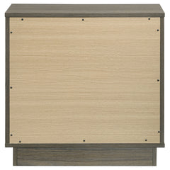 Fenwick Grey Oak/Almond Nightstand - Ornate Home