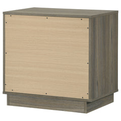 Fenwick Grey Oak/Almond Nightstand - Ornate Home