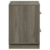 Fenwick Grey Oak/Almond Nightstand - Ornate Home