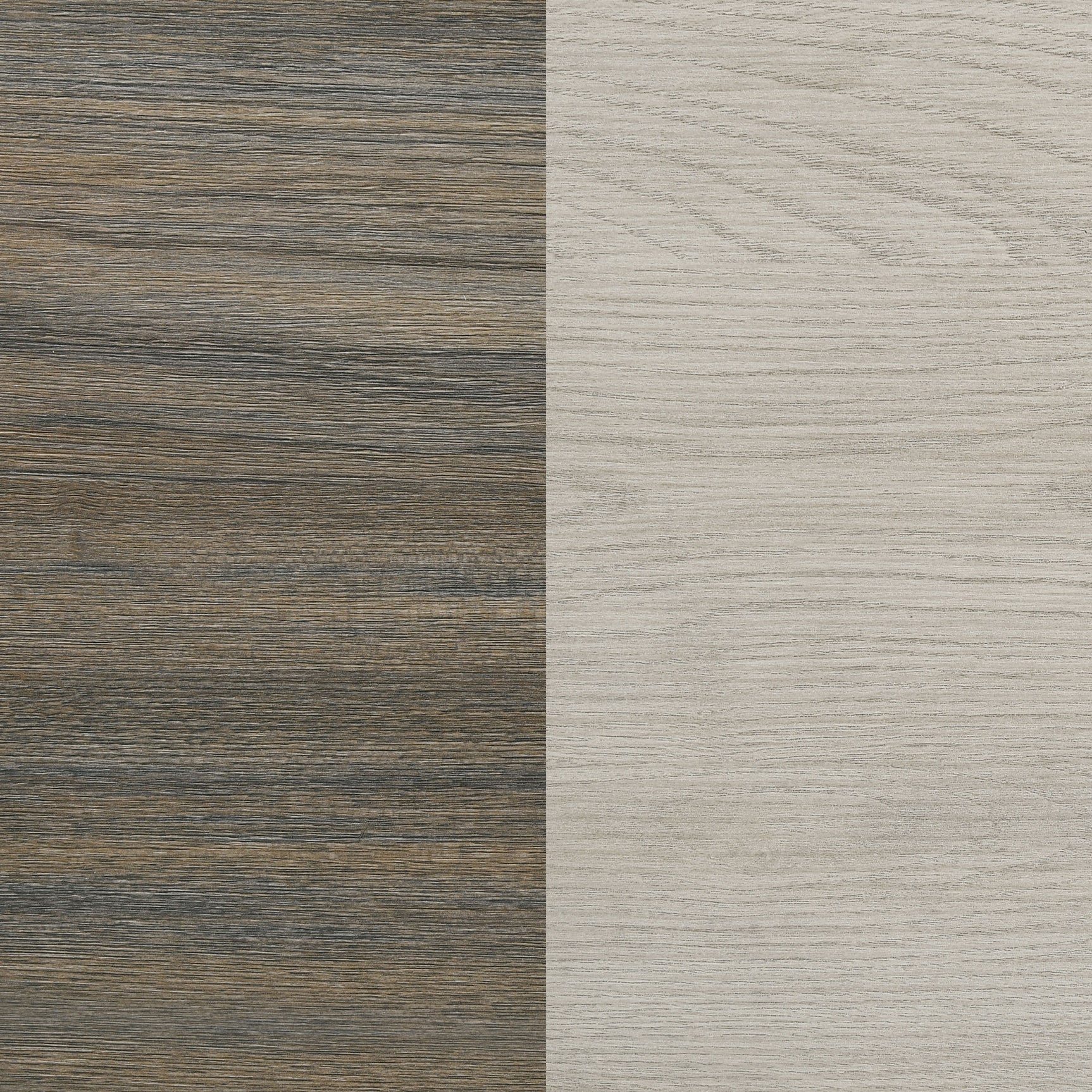 Fenwick Grey Oak/Almond Queen Bookcase Bed - Ornate Home