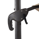 Fera Beige Round Umbrella - Ornate Home