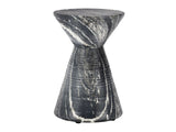 Fern Black Outdoor Accent Table - Ornate Home