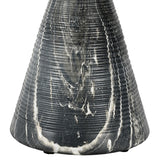 Fern Black Outdoor Accent Table - Ornate Home