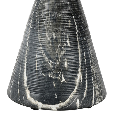 Fern Black Outdoor Accent Table - Ornate Home