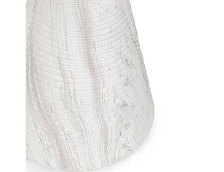 Fern White Outdoor Accent Table - Ornate Home