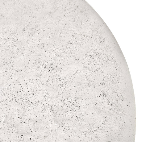 Fern White Outdoor Round Dining Table - Ornate Home