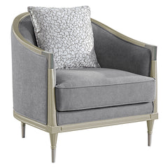 Fernando Gray/Champagne Chair - Ornate Home