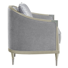 Fernando Gray/Champagne Chair - Ornate Home