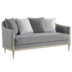 Fernando Gray/Champagne Loveseat - Ornate Home