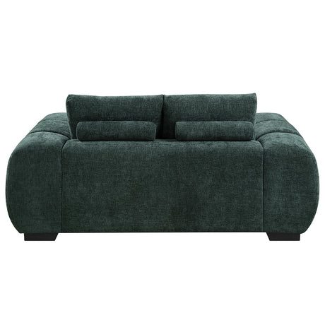 Ferrand Green Loveseat - Ornate Home