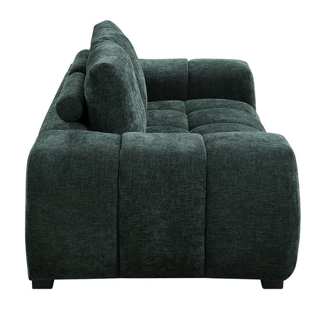 Ferrand Green Loveseat - Ornate Home