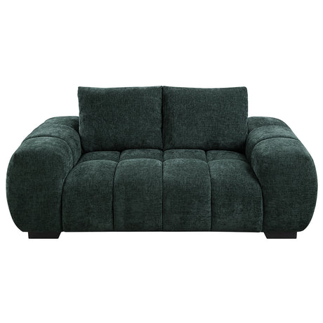 Ferrand Green Loveseat - Ornate Home