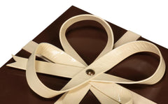 Ferrell Brown Leather Holiday Boxes (Set of 3) - Ornate Home