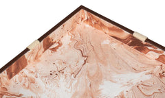 Ferrell Brown Leather Holiday Boxes (Set of 3) - Ornate Home