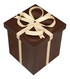 Ferrell Brown Leather Holiday Boxes (Set of 3) - Ornate Home