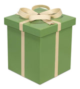 Ferrell Green Leather Holiday Boxes (Set of 3) - Ornate Home