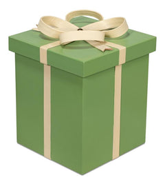 Ferrell Green Leather Holiday Boxes (Set of 3) - Ornate Home