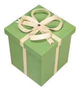 Ferrell Green Leather Holiday Boxes (Set of 3) - Ornate Home