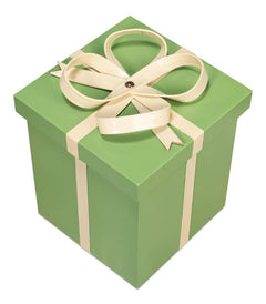 Ferrell Green Leather Holiday Boxes (Set of 3) - Ornate Home
