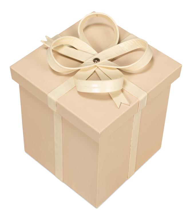 Ferrell Tan Leather Holiday Boxes (Set of 3) - Ornate Home
