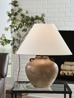 Ferrilby Antique Beige Table Lamp - Ornate Home