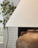 Ferrilby Antique Beige Table Lamp - Ornate Home